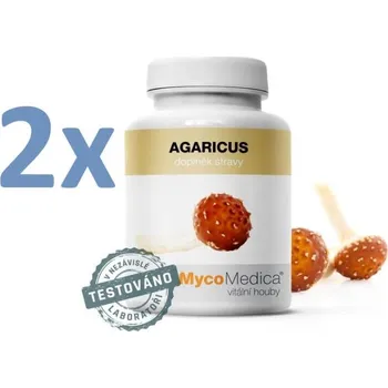 Přírodní produkt MycoMedica Agaricus 2 x 90 kapslí