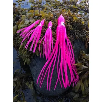 LK Baits Návazec Chobotnice UV Pink - 8/0 16cm