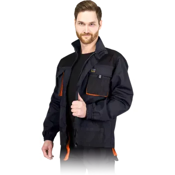 pracovní bunda Reis FORECO JSB pracovní blůza black/orange M-3XL