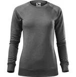 MALFINI Dámská mikina Merger - Černý melír | XS