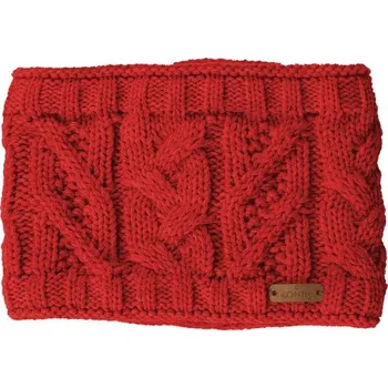 Zimní čelenka Bontis Široká dámská pletená čelenka - Červená | uni