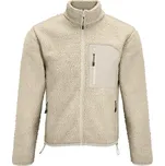 SOL'S Chlupatá mikina Sherpa Fury - Béžová / béžová | 2XL