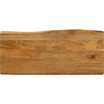 Jídelní stůl Dřevěná deska, teplá hnědá, 4 x 4 x 4 cm