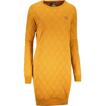 Dámská mikina Dámská prodloužená mikina SAM 73 ILMARE WM 754 TMAVĚ OKROVÁ S