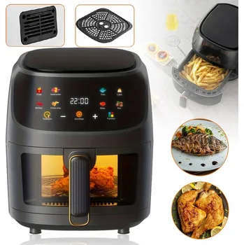 fritéza Horkovzdušná fritéza, 2400 W, Dotykový displej, objem 8 l