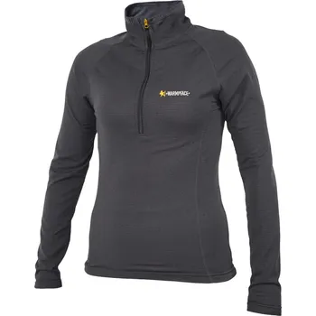 Dámská mikina dámský svetr WARMPEACE MAB LADY carbon - XS