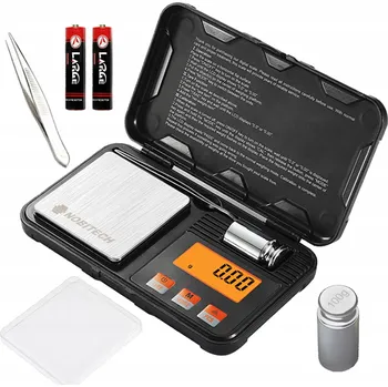 Kuchyňská váha PŘESNÁ JUBILEJNÍ VÁHA 200g 0,01g KUCHYŇSKÁ LCD BATERIE PINZETA ZÁVAŽÍ