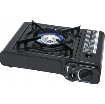 Turistický vařič PLYNOVÝ VAŘIČ TURISTICKÝ KEMPINGOVÝ NA KARTUŠE S ADAPTÉREM 2V1 + 4X PLYN