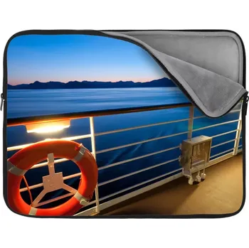 pouzdro na notebook Sablio Obal na notebook Pohled z lodě - 17"