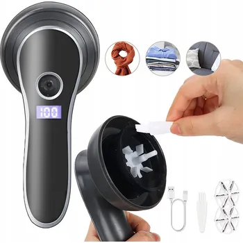 Holicí strojek ODŽMOLKOVAČ Přístroj na odstranění žmolků ZE SVETRŮ A DEK