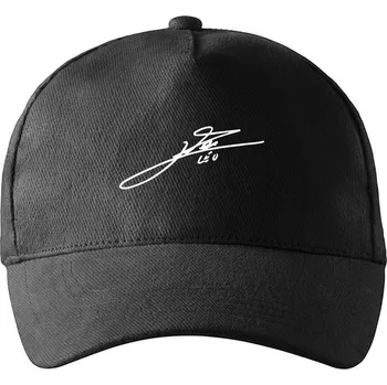 Kšiltovka Unisex kšiltovka s podpisem Messiho, Barva Černá, Velikost 19×11 cm , Canvas Kšiltovka Bezvatriko.cz 3095