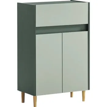 Koupelnový nábytek Koupelnová skříňka nízká Möbelpartner Lovis zelená 56,9 x 90,3 x 33 cm