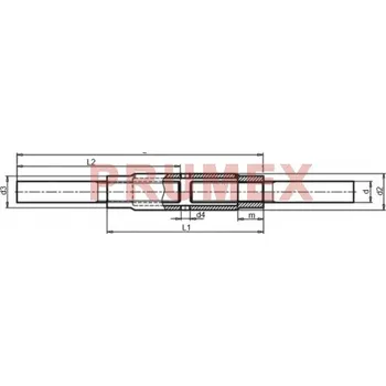 Matice Napínák navařovací DIN 1478 M42 pozink