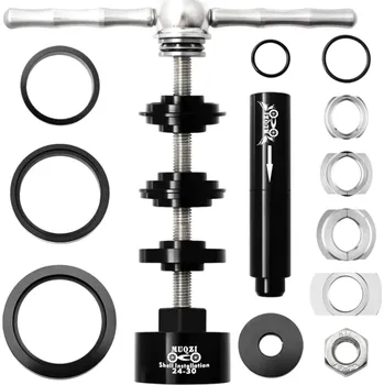 Sada nářadí Univerzální sada nářadí na kolo pro montáž a demontáž středového složení 21dílná profesionální hliníková servisní sada