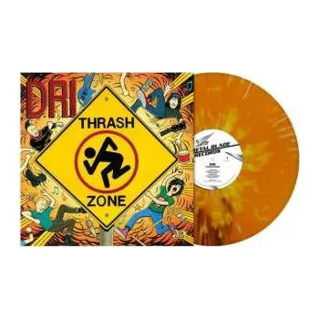 Zahraniční hudba LP Dirty Rotten Imbeciles: Thrash Zone CLR | LTD 2025 Coloured Orange Yellow White Splatter Vinyl Limited Edition