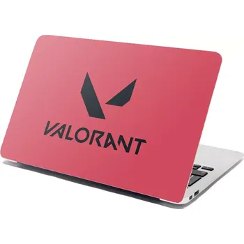 samolepka Sablio Samolepka na notebook VALORANT Red - 29x20 cm