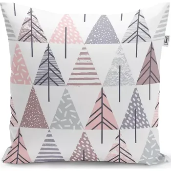 Polštář Sablio Polštář Barevné stromky - 50x50 cm