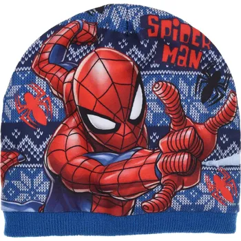 Čepice ČEPICE SPIDERMAN hs 4012 modrý lem Velikost: 54