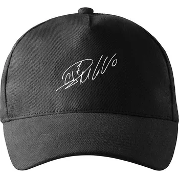 Kšiltovka Unisex kšiltovka s podpisem Ronalda, Barva Černá, Velikost 19×11 cm , Canvas Kšiltovka Bezvatriko.cz 3099