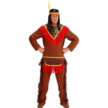Karnevalový kostým Indián, kostým pro dospělé - M