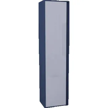 Koupelnový nábytek Skříňka vysoká Devo Cristal 2.0 modrá 40 x 160 x 35 cm PO2-S1DLE40x160-P72