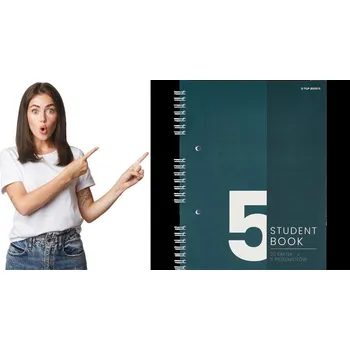 Kroužkový blok A4 Hamelin 100 listů tvrdé desky