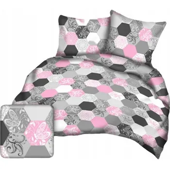 Povlak na dekorativní polštářek Povlak na polštář na spaní Karo 50 x 60 cm