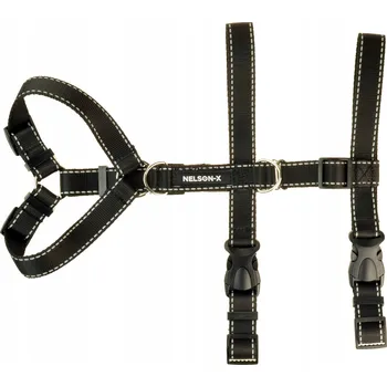 Postroj pro psa POSTROJE PROTI ÚNIKU PRO PSA GUARD REFLEXNÍ NELSON-X XXL