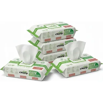 Utěrka Utěrka bavlna Cleeny v balení 600 ks zelená