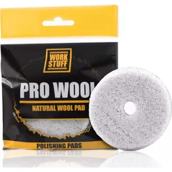 Work Stuff Pro Wool Pad 80 mm - Vlněný leštící kotouč (beránek)