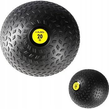 Medicinbal Slam Ball 20 KG Gymnastický Míč Silový Trénink Crossfit HMS Odolný