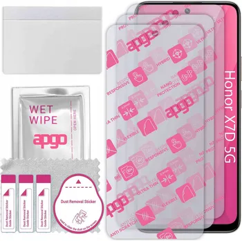 Pouzdro na mobilní telefon 3x Hybridní Sklo pro Honor X7D 5G, alternativa tvrzeného skla