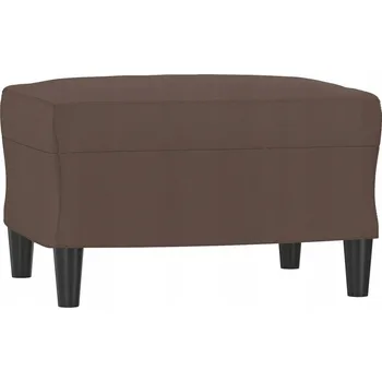 Taburet Dekorativní podnožka hnědá 60x50x41 cm