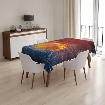 ubrus Sablio Ubrus Basketbalový míč - 90x90 cm