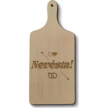 Kuchyňské prkénko Sablio Prkénko Nevěsta!