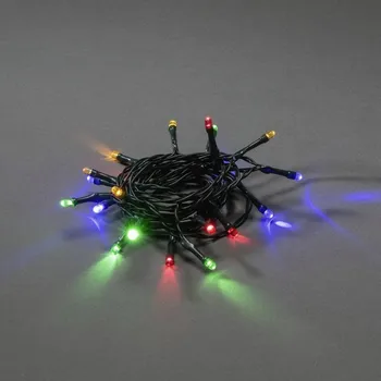 Dekorativní svítidlo Konstsmide 1408-500 světelný řetěz s baterií vnitřní na baterii Počet žárovek 20 LED vícebarevný Délka světel: 2.85 m časoměřič, se spínačem