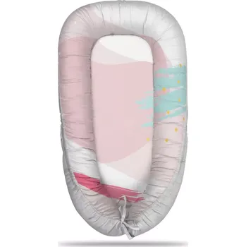 Hnízdečko pro miminko Sablio Hnízdečko pro miminko Světlý vzor