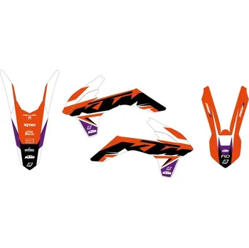 Polep vozidla Polepy na motocykl (sada polepů Dream) KTM EXC+EXCF / 14-16 + SX+SXF / 13-15 - typ polepů Dream4 BB2538AB