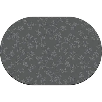 Protiskluzová podložka Bezdoteku Předložka do koupelny 60 × 40 cm, květinová