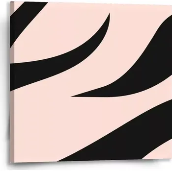 Obraz Sablio Obraz Růžový vzor zebry - 50x50 cm