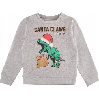 Chlapecká mikina Chlapecká mikina s dinosaurem šedá Tom Tailor, vel. 92/98