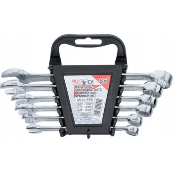 Klíč Sada palcových klíčů Otevřených a Očkových 3/8" - 11/16" 6 ks Harley Jeep