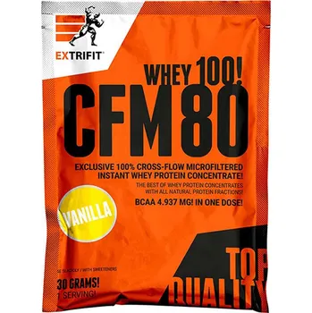 EXTRIFIT CFM Instant whey 80 30 g, vanilka