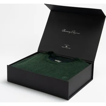 Pánský svetr Pánský svetr AUGUSTIO Emerald v dárkovém boxu