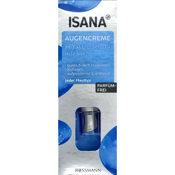 Pleťový krém ISANA Oční krém s kyselinou hyaluronovou