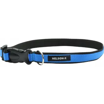Obojek pro psa DVOUBAREVNÝ OBOJEK PRO MALÉHO PSA NELSON-X BICOLOR 30-40 CM/2 CM VELIKOST M