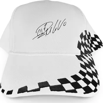 Kšiltovka Unisex kšiltovka s podpisem Ronalda, Barva Bílá, Velikost Unisex, Canvas Kšiltovka Grand Prix Bezvatriko.cz 3099