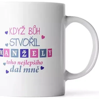 Sablio Hrnek Když Bůh stvořil manžely - 200 ml - espresso