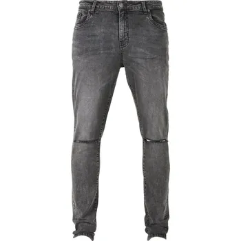 Pánské džíny Džíny Urban Classics Slim Fit Jeans Vintage - černé, 29/32