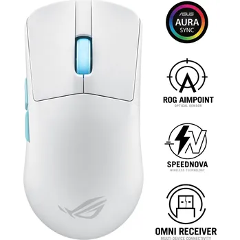 ASUS ROG Harpe Ace Aim Lab Edition Moonlight White
